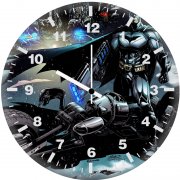 police chasing batman batmobile m2 wall clock