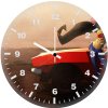 wonder woman the riverside 2v wall clock