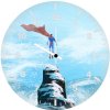 superman fortess if solitude mu wall clock