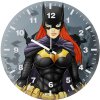 batgirl arts 91 wall clock