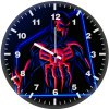 the spider man 2099 neon artwork u3 wall clock
