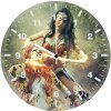 wonder woman vs chetah mo wall clock