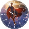 superman beyond limits oy wall clock