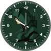 green arrow minimalism ln wall clock