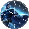 the dark knight arts eq wall clock