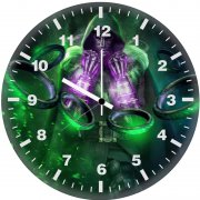 doctor doom armored vengeance 1e wall clock