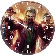 3 jokers 9q wall clock