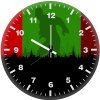 iron man hulk thor artwork o1 wall clock