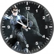nightwing qr wall clock