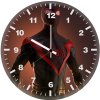 spider man miles artwork id wall clock