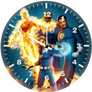 first steps with the fantastic four rd wall clock