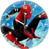 new spiderman far from home art 0j wall clock