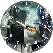 arrow up fx wall clock
