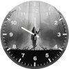 poison ivy art 8d wall clock