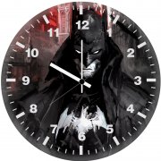 batman gotham paint art bh wall clock