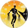 iron man noise minimal art 38 wall clock