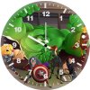 the avengers art1e wall clock