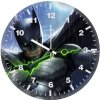batman injustice art ax wall clock