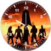 the justice league saga tg wall clock