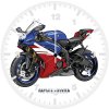 captain america marvel yamaha r6 crossover c5 wall clock