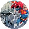 superman comic artwork 19 wall clock