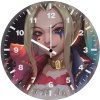 4kharley quin art y4 wall clock