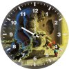 even monsters have heart 7i wall clock