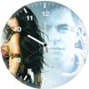 wonder woman and steve trevor w1 wall clock