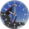 distant superman 6h wall clock