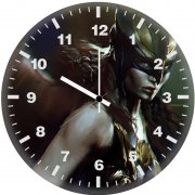 hawkgirl kv wall clock