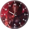 wonder woman suit brush art uc wall clock