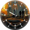man of steel artistic poster k1 wall clock