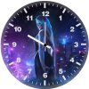 emma as gwen stacy neon w4 wall clock
