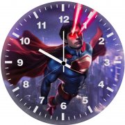 breaking stereotype superman ls wall clock