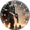 venom diablo batman hellspawn cyborg mix w7 wall clock