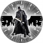 batman skyline 3o wall clock