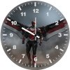 falcon with wings 3p wall clock