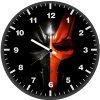 deathstroke mask pu wall clock