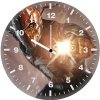 deathstroke artworks rf wall clock