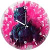 black panther the ultimate heroic pose z2 wall clock
