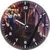 harley quinn friends joker clicking picture 8g wall clock