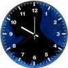 nightwing paint art 6c wall clock