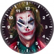 joker sketch art new ip wall clock
