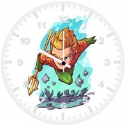 aquaman minimal g0 wall clock