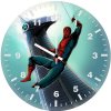 spiderman artwork 92 wall clock