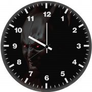 batman beyond like a manbat out of hell h8 wall clock