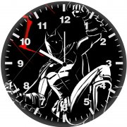 batman ink art jz wall clock