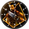 wolverine in action mode fg wall clock