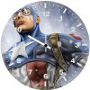 art captain america zk wall clock