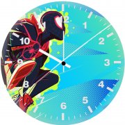 miles morales uw wall clock